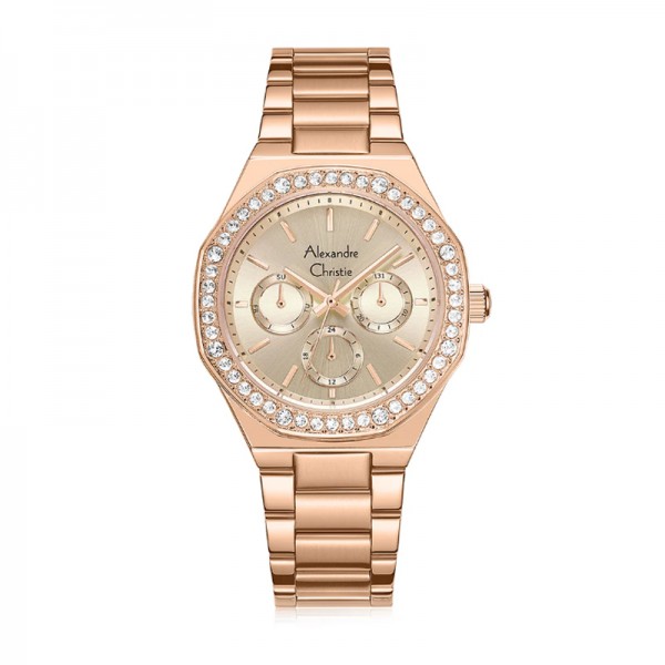 Alexandre Christie AC 2B58 Rosegold Full BFBRGLN